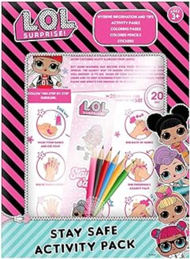 MGA Lol Surprise Stay Safe Activity Pack