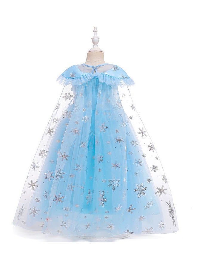 Princess Beautiful Flared Style Breathable Themed Party Fancy Dress Cosplay Costume 120cm - Image 4