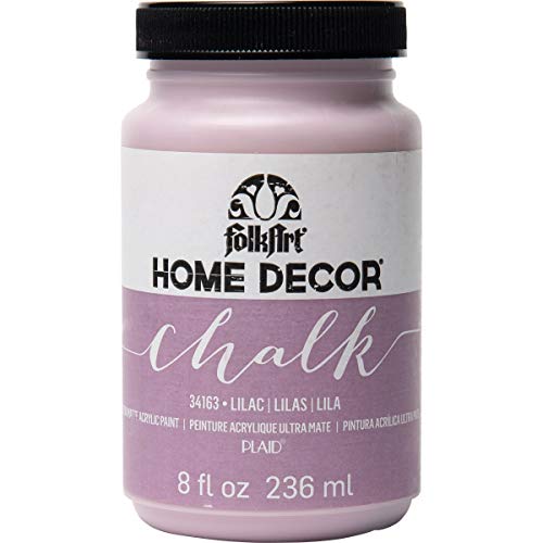 FolkArt Home Decor Chalk Furniture & Craft Paint in Assorted Colors (8 Ounce), 34163 Lilac - Image 1
