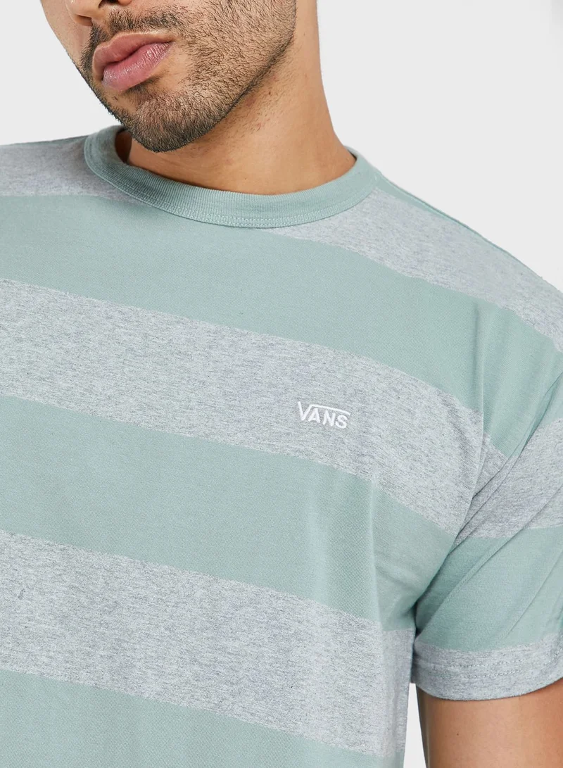 VANS Comfycush Stripe Knit T-Shirt