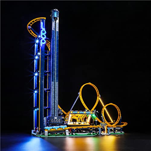 GEAMENT LED Light Kit Compatible with Lego Loop Coaster Lighting Set for Creator 10303 Building Model Model Set Not Included - Image 1