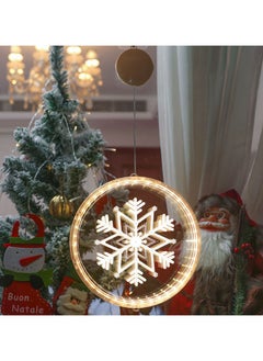 Christmas SnowFlake Decoration 3D Light – Festive LED Sign for Holiday Cheer & Indoor/Outdoor Decor (Snowflake)