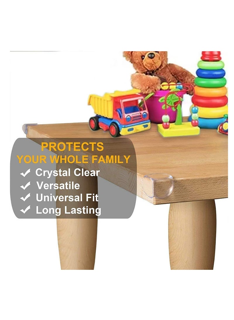 Clear Silicone Baby Edge Corner Protector Set 6m Long Soft Bumper Strip 4 Packs for Furniture Safety Baby Proofing Adjustable - Image 4
