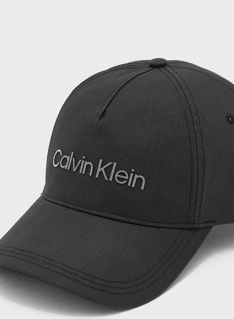 CALVIN KLEIN Logo Curved Peak Cap