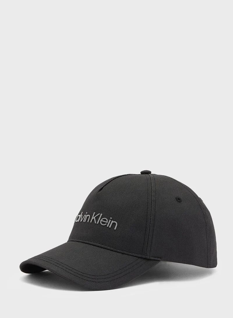 CALVIN KLEIN Logo Curved Peak Cap