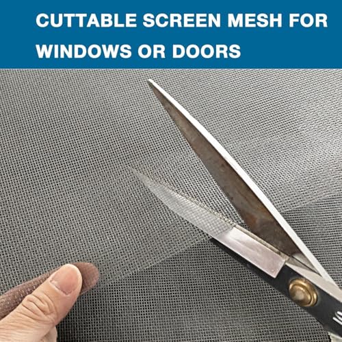 Artlicious 120 GSM Fiberglass Windows Mosquito Net Roll for Balcony Door etc. DIY Cut to Any Size, for Small & Big Windows. Highly Durable and Best in Class Size (Grey (4x15ft)) - Image 2