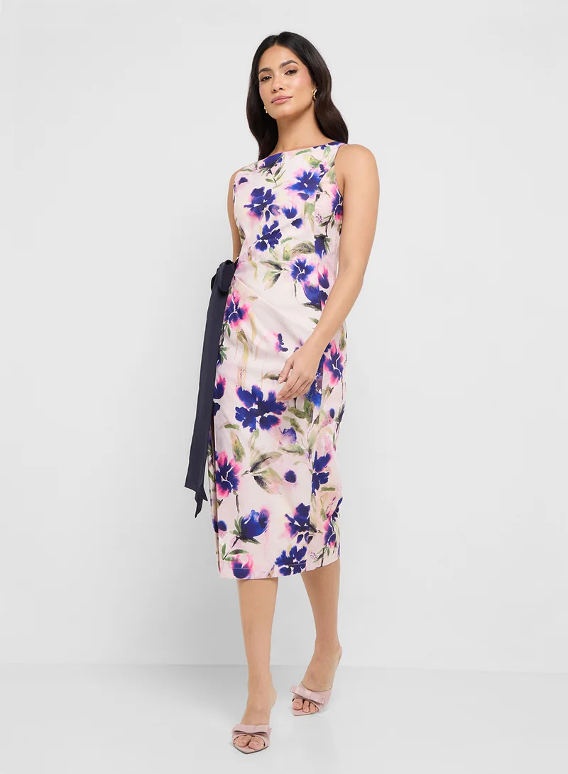 Hope & Ivy Floral Print Dress