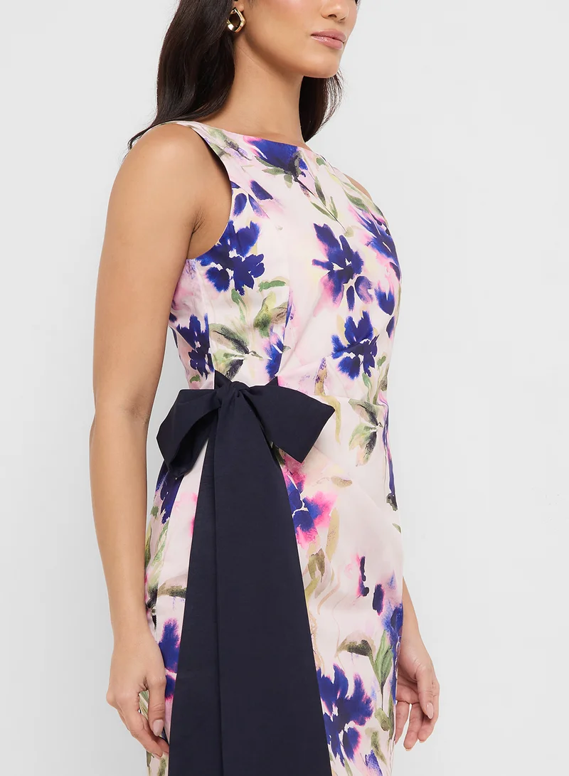 Hope & Ivy Floral Print Dress