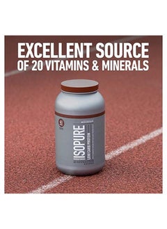 Isopure Zero Carb Whey Protein Isolate Powder with Vitamin C & Zinc for Immune Support, 25g Protein, & Keto Friendly -  Cookies & Cream, 1 Lb , 15 Servings (454 G)  - Image 5
