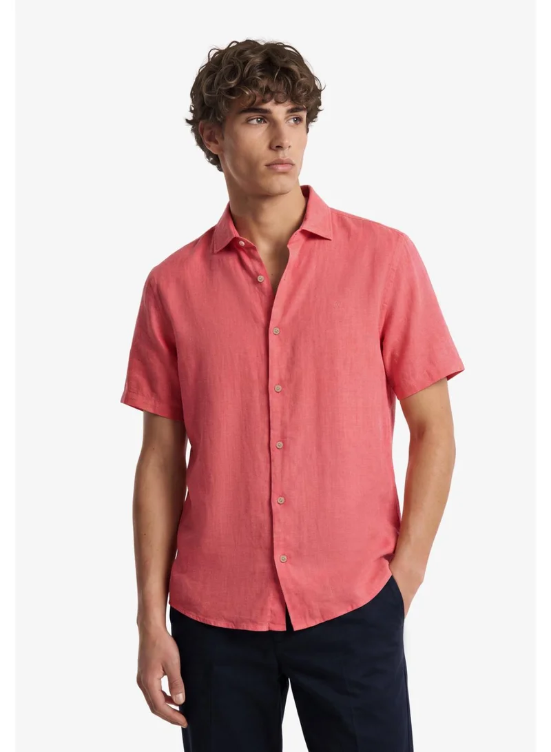 Riviera Short Sleeve Linen Shirt