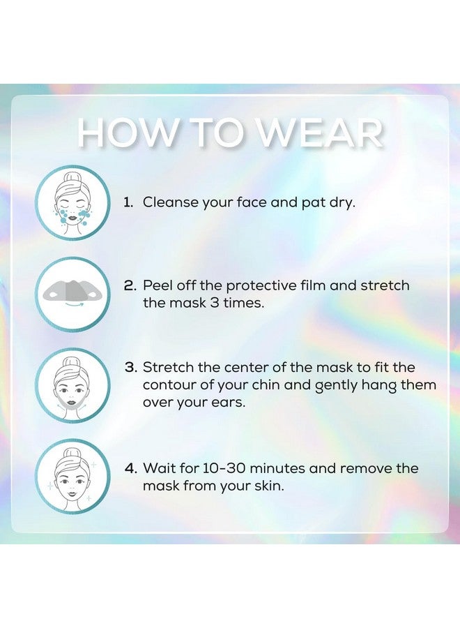Venus Visage VENUS VISAGE V Line Lifting Mask - Invisible Face Strap, Chin Up Mask, Face Lifting Belt Neck Tape lift for jawline firming and Tightening Contour (5 Count (Pack of 1))  - Image 4