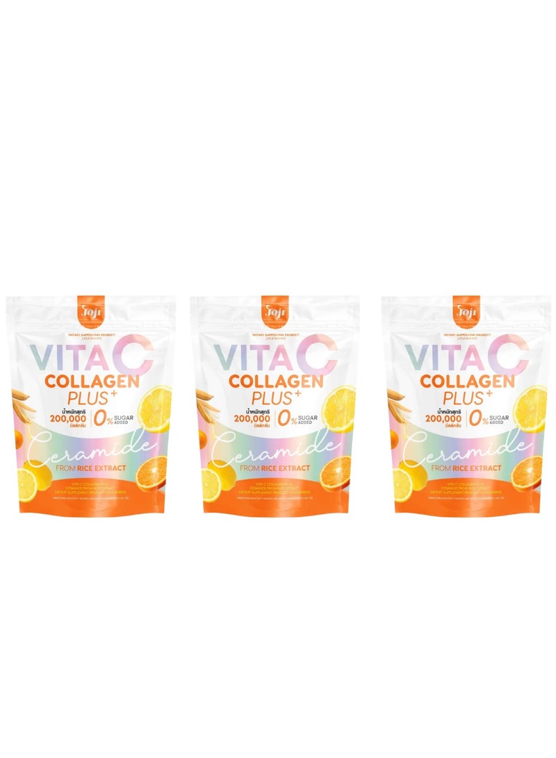JOJI Pack of 3 Joji Vita C Collagen Plus + Ceramide From Rice Extract - Image 1