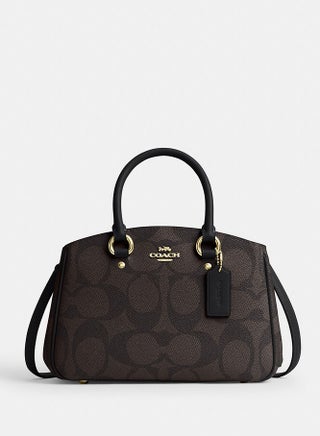 Coach Savannah Small Carryall Bag In Signature Canvas, Women's Shoulder Bag, Women's Cross-Body Bag, Women's Hand Bag, Women's Tote Bag, Walnut-Black - pzsku/Z78DAFF03C0ED40C87557Z/45/1767613924/6abbc4d6-a079-42d4-b68f-3b910e2158dd