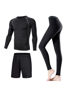 Swimsuit Women's Split Large Size Conservative Swimming Trunks For Chubby Girls Long-sleeved Trousers For Students Sunscreen Diving Suit-Color:Women-gray Line Elite Three-piece (long Sleeve)-Size:L