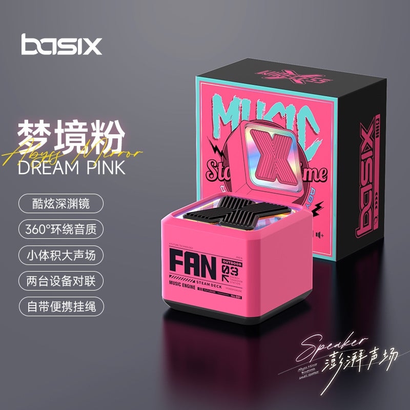 X3mini Mini Smart Wireless Bluetooth Speaker with Atmosphere Light - Image 1