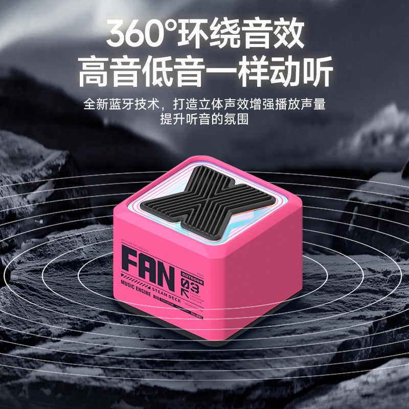 X3mini Mini Smart Wireless Bluetooth Speaker with Atmosphere Light - Image 3