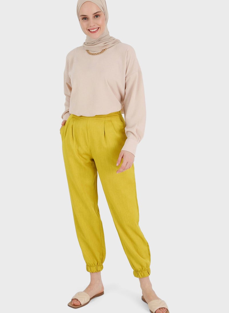 رفقة من مودانيسا بنطال بحافات مطوية - Image 4