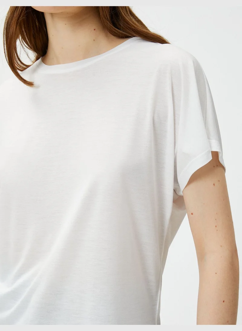 كوتون Relax Fit T-Shirt Crew Neck