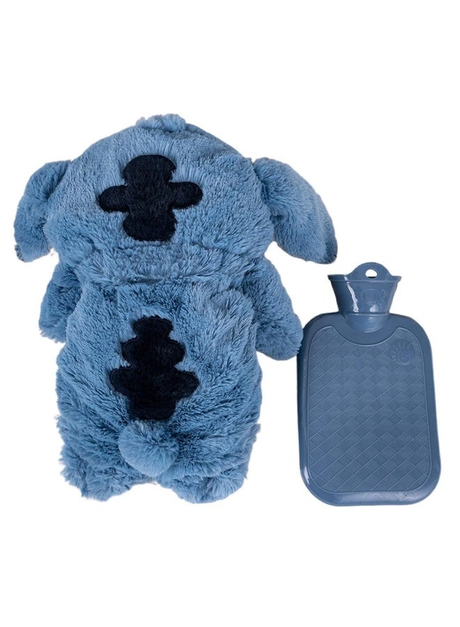 Fluffy Hot Water Bottle Cartoon Hot Water Bottle for Children Hot Water Bottle Cuddly Small Hot Water Bottle Soft Plush Nice Gift for Child Family and Friend - Image 2