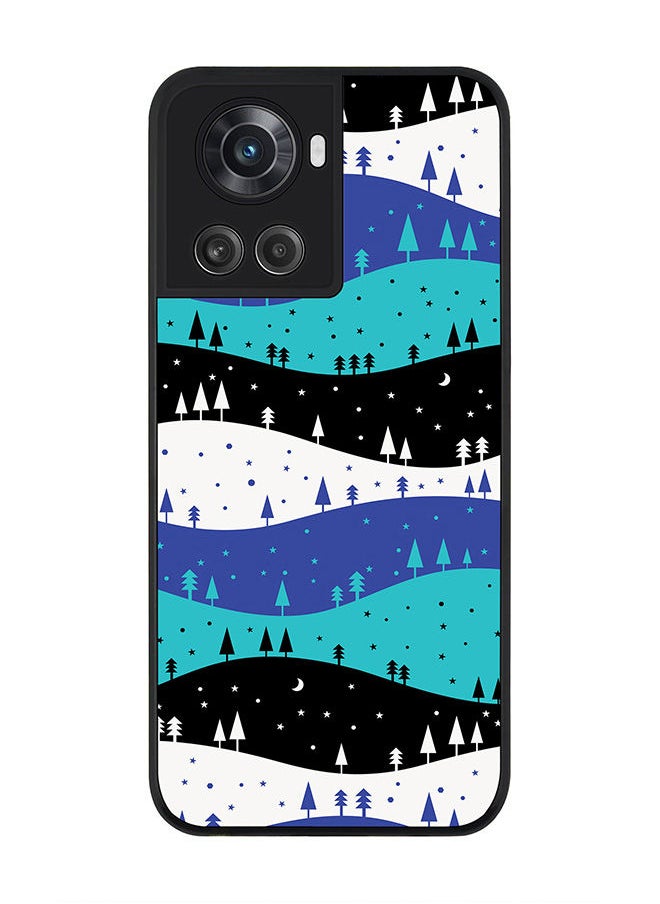 Stylizedd - Rugged Black edge case for OnePlus 10R 5G/OnePlus Ace 5G Slim fit Soft Case Flexible Rubber Edges Anti Drop TPU Gel Thin Cover - Rolling Seasons - Image 1
