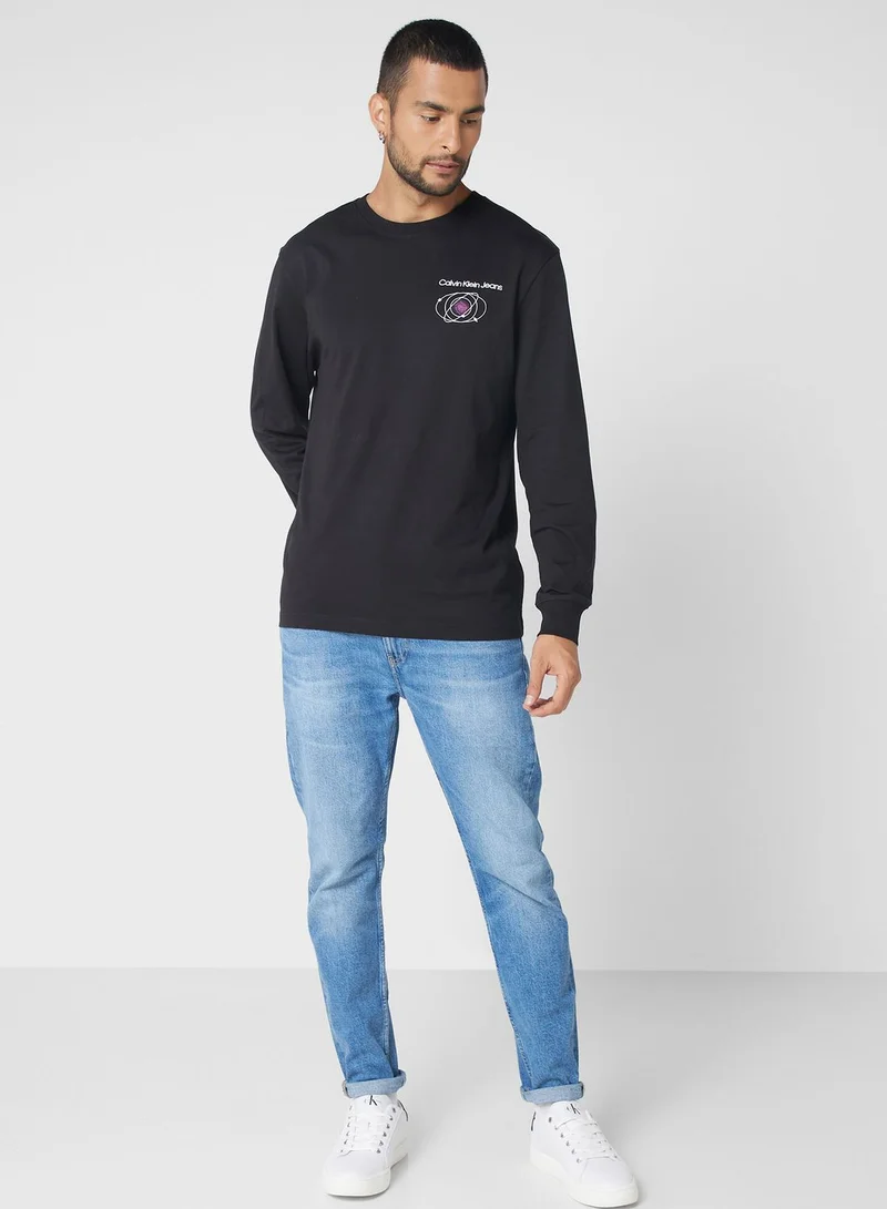 Calvin Klein Jeans Mid Wash Slim Fit Jeans