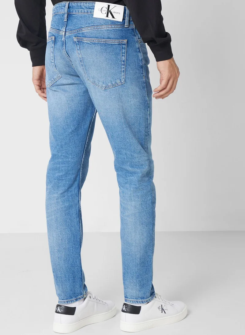 Calvin Klein Jeans Mid Wash Slim Fit Jeans