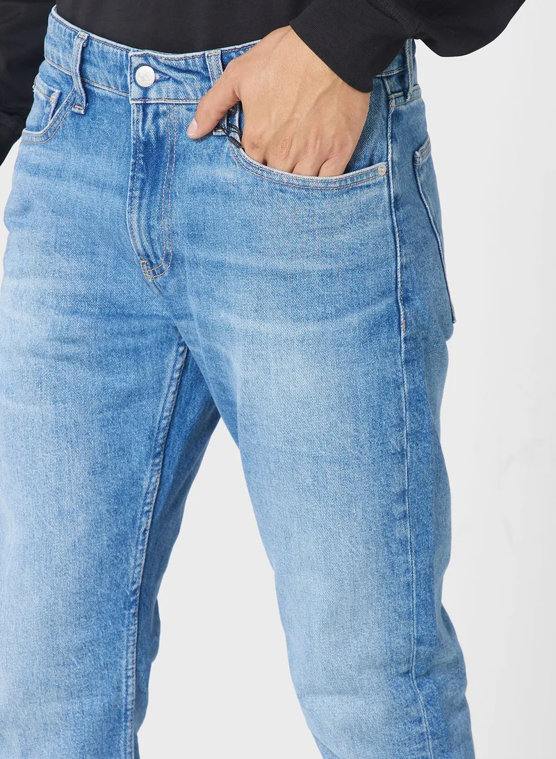 Calvin Klein Jeans Mid Wash Slim Fit Jeans