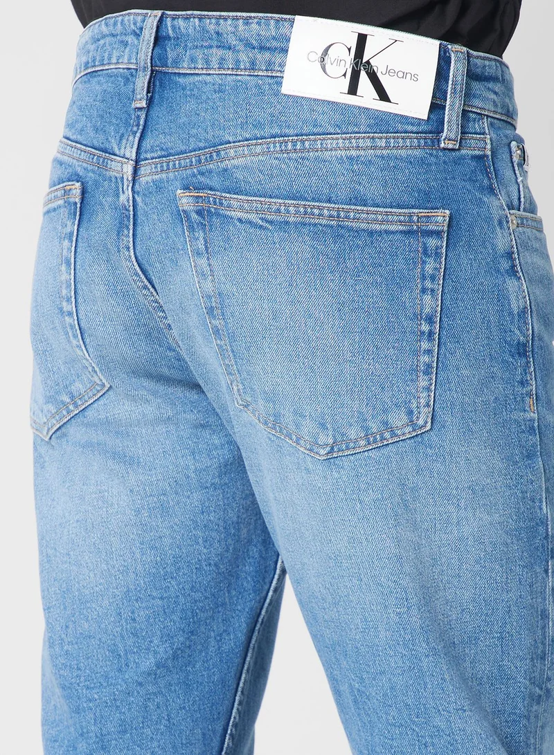 Calvin Klein Jeans Mid Wash Slim Fit Jeans