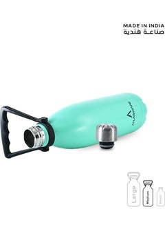 Atlasware Water Bottle with a Capacity of 1000 ml, Stainless Steel Water Bottle that keeps Cold for 82 Hours and Keeps Heat for 34 Hours, Tiffany  - Image 5