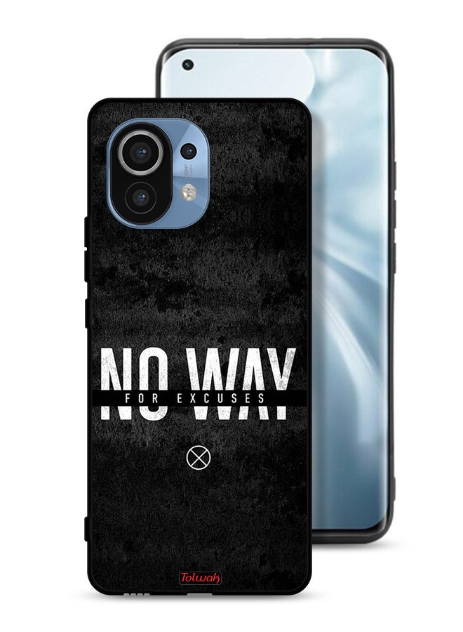Tolwak Xiaomi Mi 11 Protective Case Cover No Way For Excuses - Image 1
