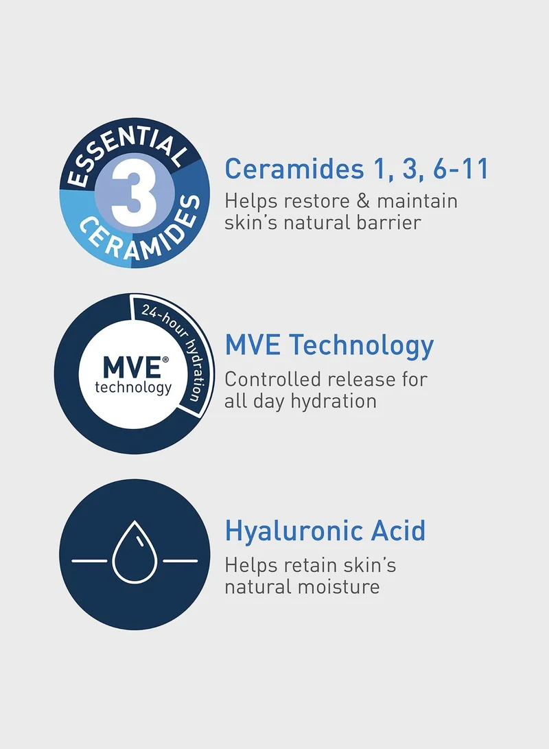 CeraVe Moisturizing Cream for Dry Skin with Hyaluronic Acid 50ml