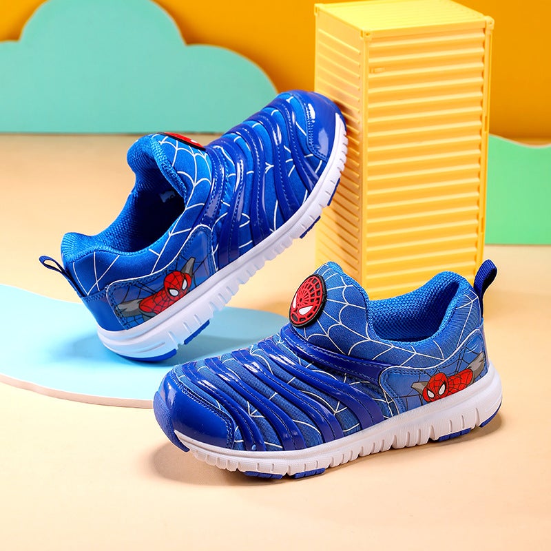 Caterpillar Children'S Shoes Spring And Mesh Breathable Soft Sole Lightweight Small And Medium-Sized Children'S Sports Shoes Baby Shoes - Image 1