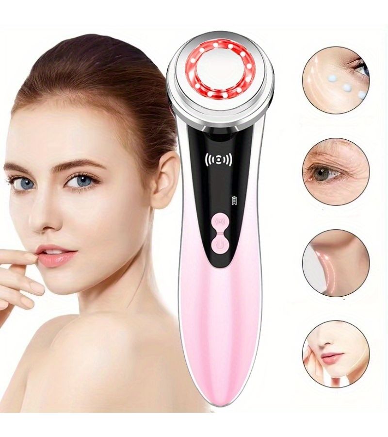 Golden 4 Mode Electric Facial And Neck Massager For Women Home Skin Care - Image 4