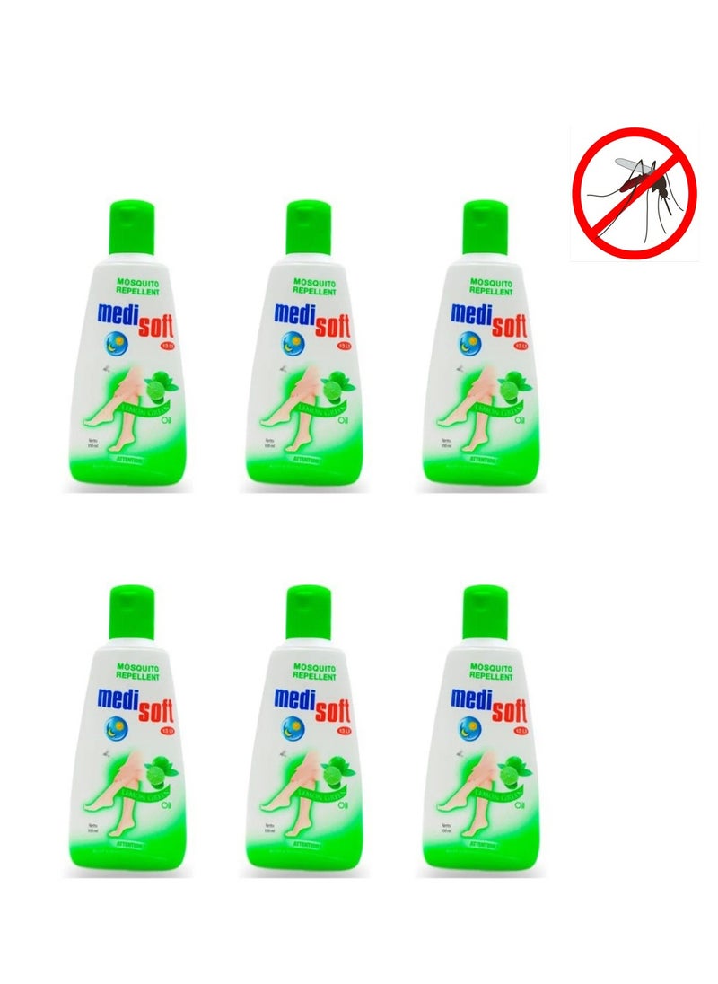 Pack of 6 of Lemon Green Scented Mosquito Repellent 100 ml Each - pzsku/Z78DBEEF4990EA545049FZ/45/_/1702040314/98439925-dc90-4d42-a6bf-770f21723126