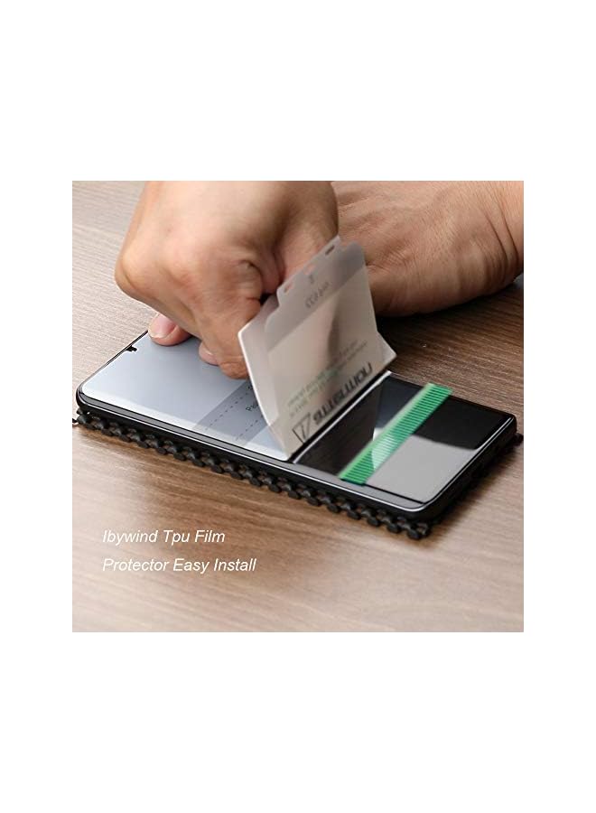 Ibywind Carbon Fiber Screen With Camera Lens Protector For Mi Note 10 Lite Pack Of 2 - Image 2