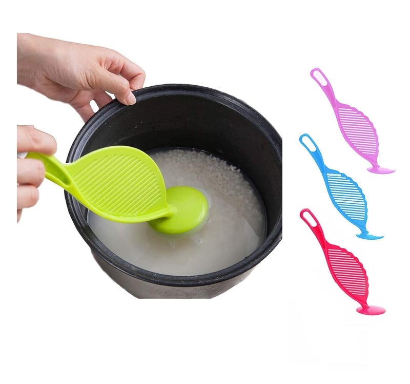 CONNECTWIDE CONNECTWIDE Plastic Stirrer Practical Kitchen Utensils Tools kitchenware wash Rice Stirrer Mixer Color May Vary  - Image 1