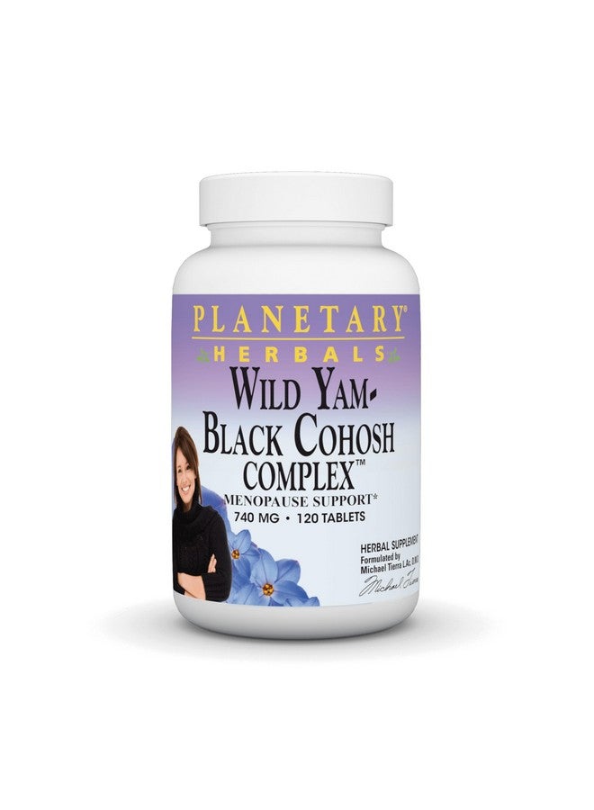Planetary Herbals Wild Yam-Black Cohosh Complex Tablets, 120 Count - Image 1