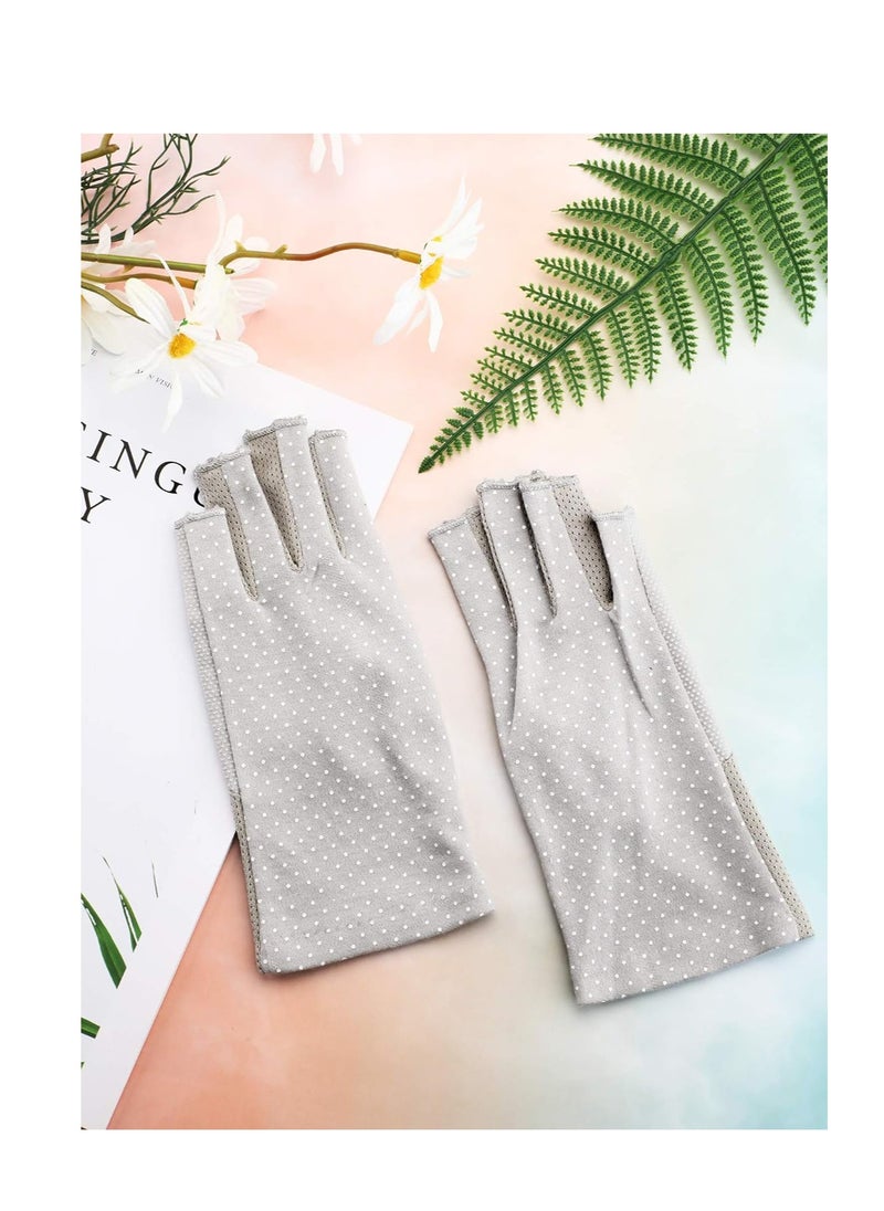 MahMir® UV Protection Driving Gloves Fingerless Gloves Non Slip Summer Outdoor Gloves for Women and Girls (Grey) - pzsku/Z78DC3F71F3735264185FZ/45/_/1716818172/fb39dd95-e659-4855-808f-9b0466042bfa