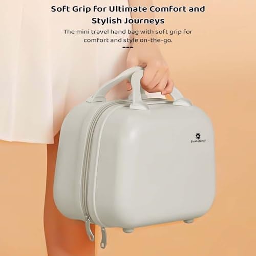 StarAndDaisy Kids Hand Suitcase/Travel Bag for Boys & Girls, Baby Waterproof Travel Bag, Light Weight (White) - Image 3