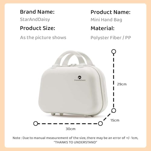 StarAndDaisy Kids Hand Suitcase/Travel Bag for Boys & Girls, Baby Waterproof Travel Bag, Light Weight (White) - Image 5