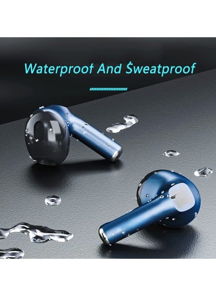 Generic - Wireless Gaming Earphones  XKT10 Navy Blue Gamer Headset Waterproof TWS Noise Reduction With Microphone Sports Earbud - Image 1