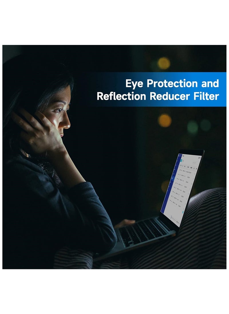 Mufaens - Screen Protector Compatible with New MacBook Pro 13-Inch with/without Touch Bar Models:-A2289/A2251/A2159/A1706/A1708, & Compatible with New MacBook Air 13-Inch With Retina Display & Touch ID Models:- A2338 M2/ A2337 M1, A2179/A1932, Clear - Image 1