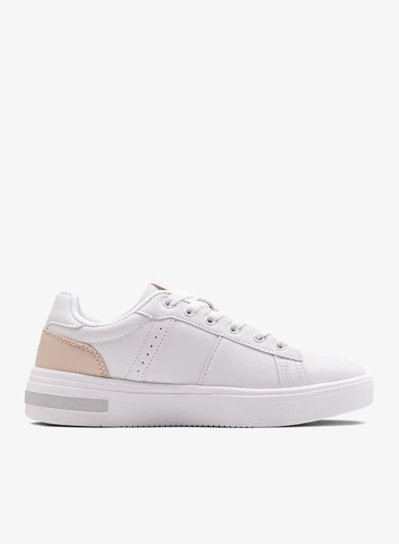 U.S. Polo Assn TERRA GLB 5PR White Women’s Shoes – Comfortable, Stylish Everyday Footwear