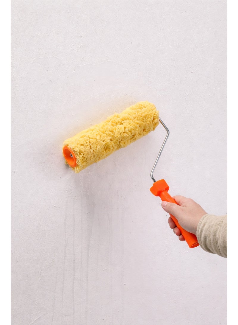 LAWAZIM Pro7 Painting Roller -9inch- Durable Washable Reusable Shed-Resistant Paint Roller Brush with Easy Grip Ergonomic Handle - for Interior and Exterior Painting, DIY Projects, and Home Improvement - Image 1
