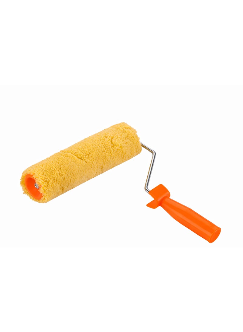 LAWAZIM Pro7 Painting Roller -9inch- Durable Washable Reusable Shed-Resistant Paint Roller Brush with Easy Grip Ergonomic Handle - for Interior and Exterior Painting, DIY Projects, and Home Improvement - Image 4