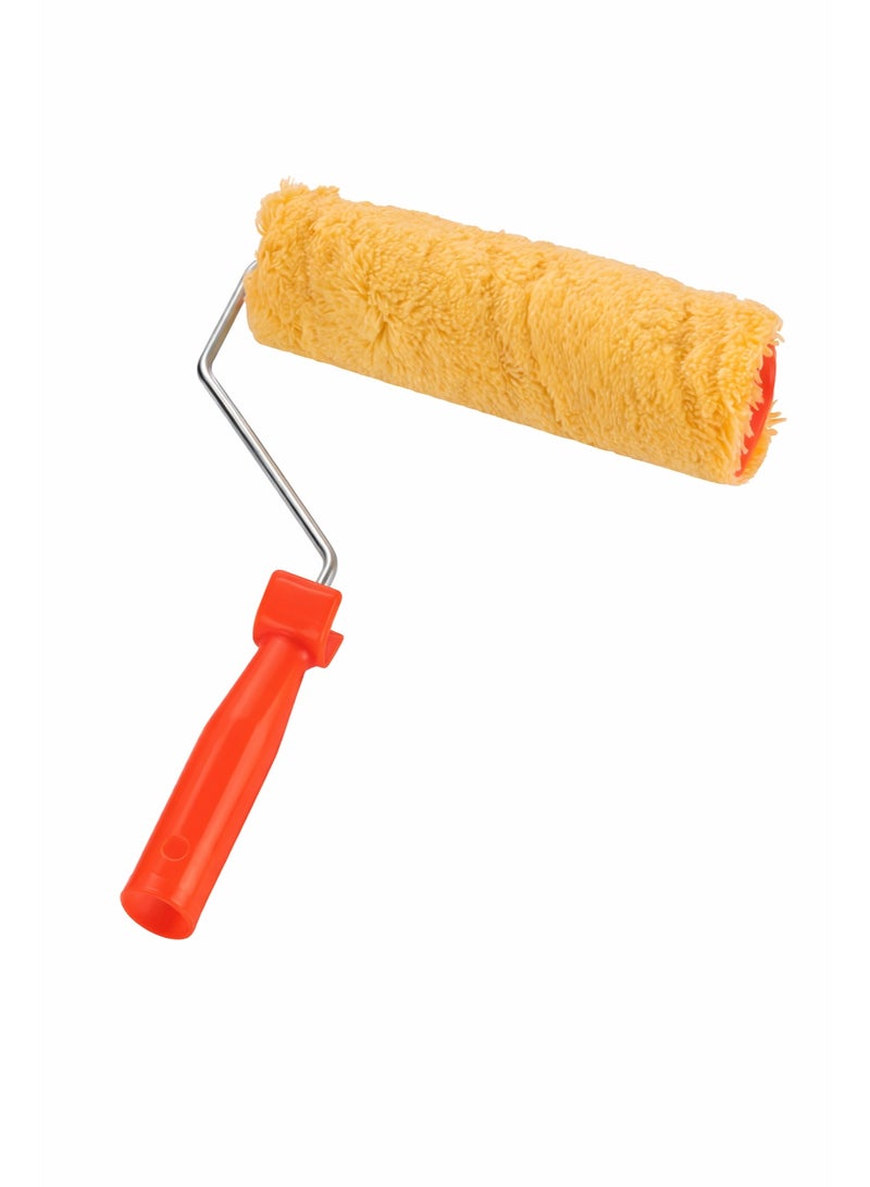 LAWAZIM Pro7 Painting Roller -9inch- Durable Washable Reusable Shed-Resistant Paint Roller Brush with Easy Grip Ergonomic Handle - for Interior and Exterior Painting, DIY Projects, and Home Improvement - Image 3