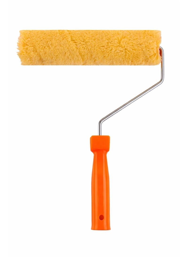 LAWAZIM Pro7 Painting Roller -9inch- Durable Washable Reusable Shed-Resistant Paint Roller Brush with Easy Grip Ergonomic Handle - for Interior and Exterior Painting, DIY Projects, and Home Improvement - Image 5