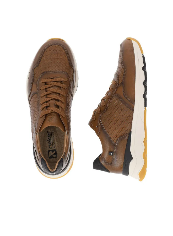 rieker 116-1151 Rieker Mens Casual Shoes Evolution U0900-24 Brown