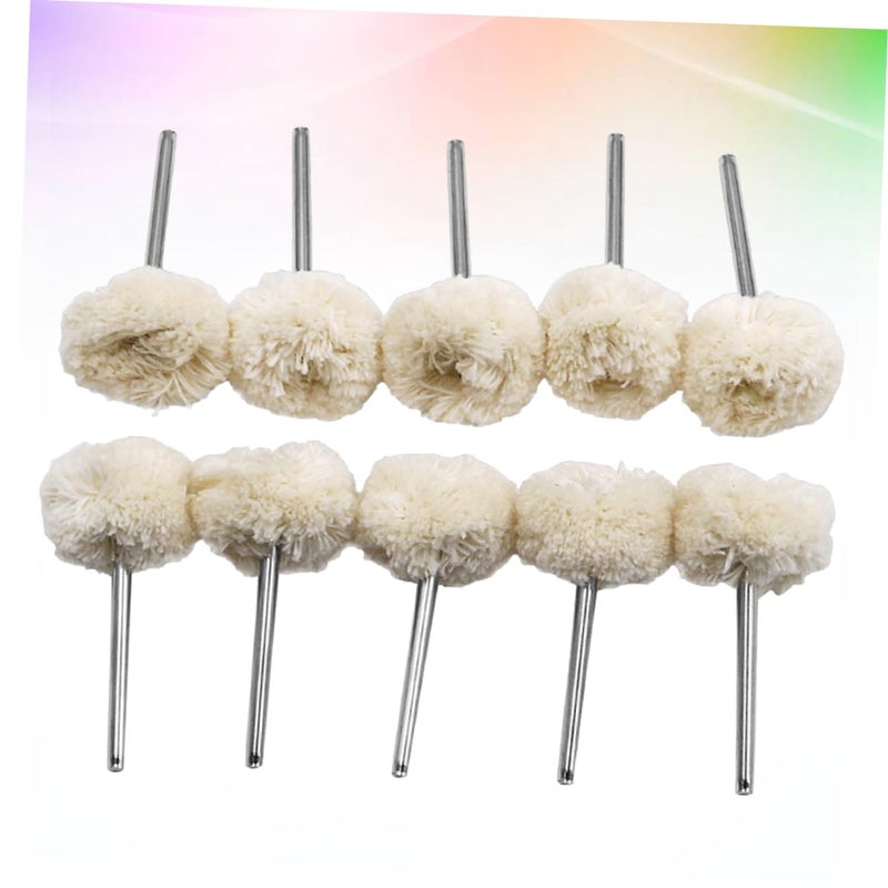 Universal design MAGICLULU 3.0 Handle Mounted Wool Polishing Wheel 10pcs Buffing Wheel Set for Rotary Tools Surface Polishing Sturdy Wool Material Wide range compatible material Chemical free Varied global sizing picks Treated anti-rust metal Cost saving user oriented build Flexible use switching Light sturdy raw material Flexible sizing options Trendy economical quality Batch uniform stable quality Stable inert material Cost saving design picks Various fittings Daily repeated use trusted quality Modern practical shape Reliable daily use design Diverse purchase plan Intra-city fast distribution Processed natural substance Indoor outdoor use Protective coating All region coverage All-scene tailored quality Strong durable raw material - Image 3