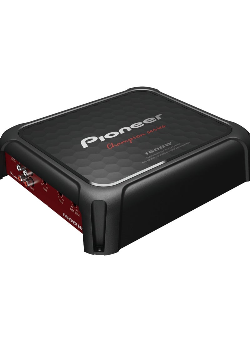 Pioneer - 5.0 5.0 out of 5 stars (1)
Pioneer GM-DC871 1600W Max/500W RMS Champion Series Class-D Mono-Channel Amplifier - Image 1